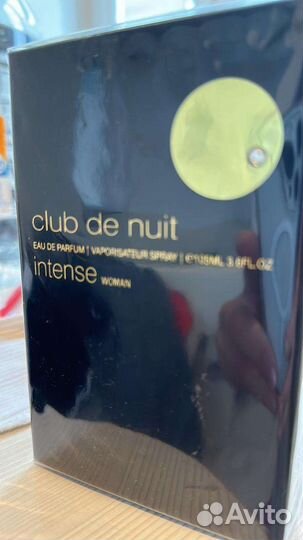 Club de Nuit Woman Intense— волнующий аромат