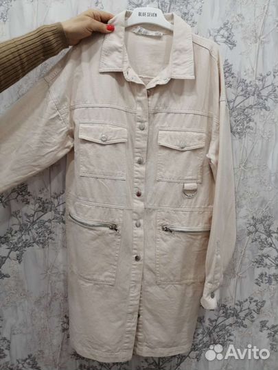 Платье рубашка 44-46 размер