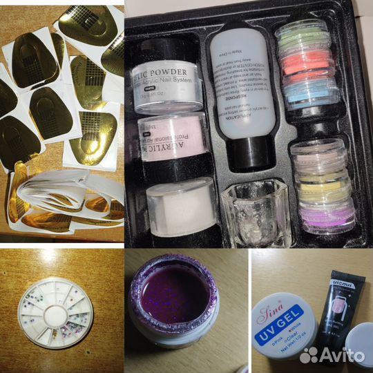 Набор для маникюра, гель-лака дома б/у
