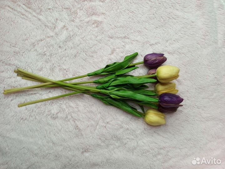 Тюльпаны из силикона IKEA