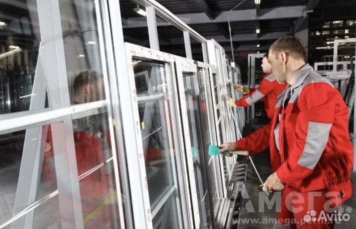 Заводские пластиковые окна