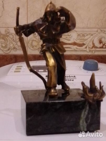 Статуэтка огнеборец (латунь)