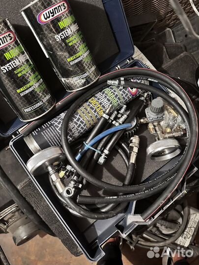 Стенд для промывки топливной системы