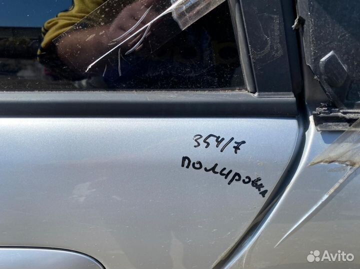 Задняя левая дверь BMW E39 цвет 354/7