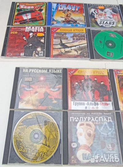 Игры на дисках для PC Часть 2