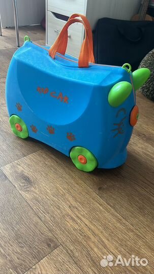 Детский чемодан каталка Kid Car