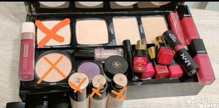 Тестеры шанель Набор косметики пакетом