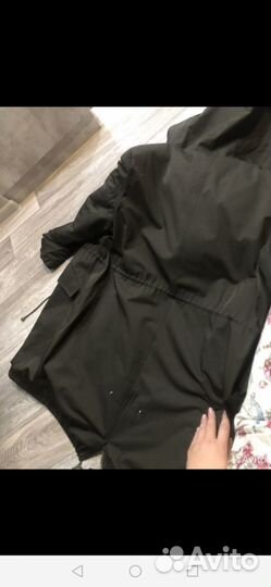 Парка с натуральным мехом 50 52