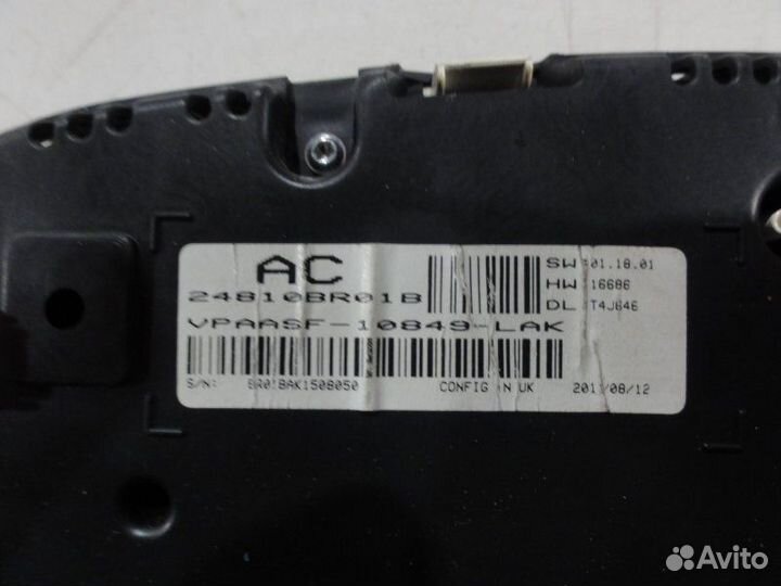 Панель приборов (щиток) Nissan Qashqai 1 MR20DE