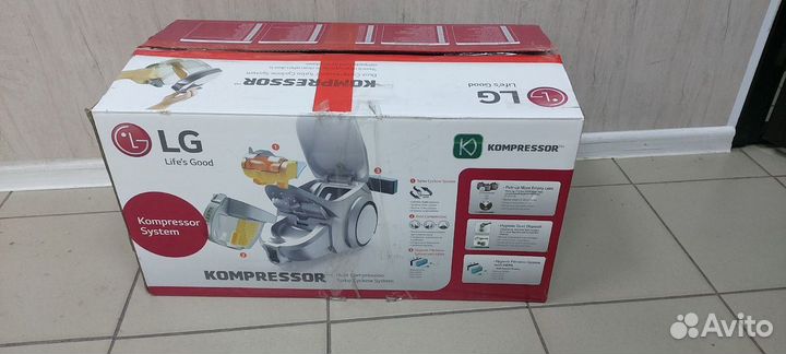 Пылесос с контейнером для пыли LG VC73180nnto