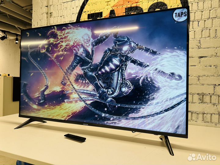 Огромный свежий Novex 140см SMART TV 4K