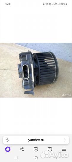 Моторчик печки рено логан