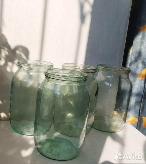 Банки стеклянные 0.5 л; 0.7 л; 1 л; 2 л