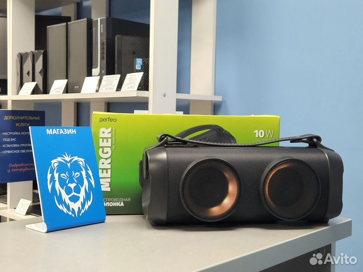 Беспроводная колонка Perfeo Merger 10W
