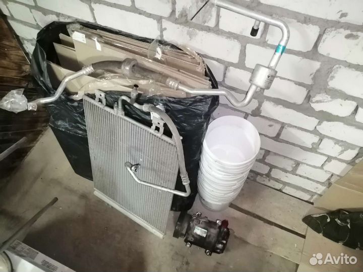 Компрессор, радиатор, система трубок