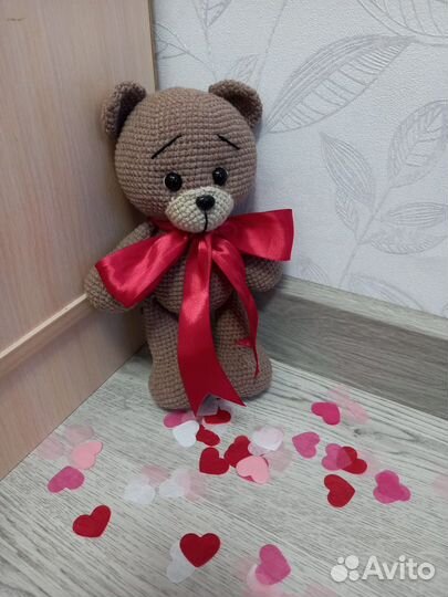 Вязаный зайка