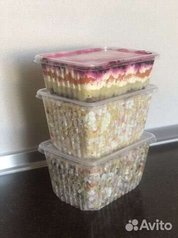 Домашние салаты на заказ