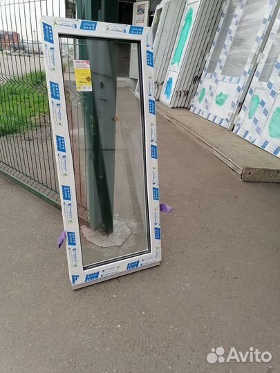 Пластиковые окна 50х120 глухие