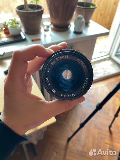 Объектив gemini 35-70mm 52 с возможностью обмена