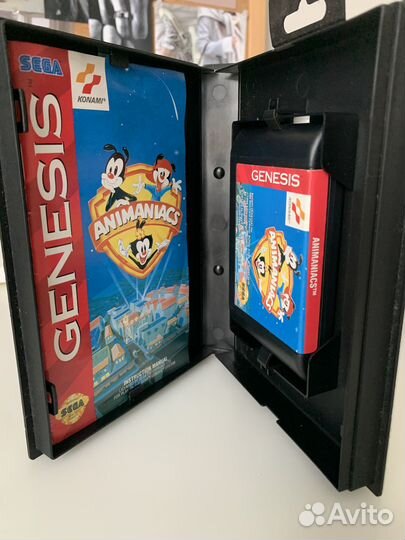 Animaniacs, оригинальный комплект игры Sega Genesi