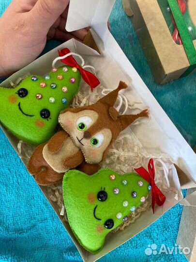 Подарочный набор елочные игрушки