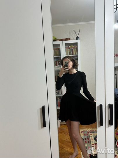 Черное платье вечернее