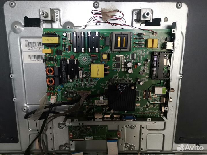 Телевизор Dexp F55D8000K (Разбор)(По запчастям)