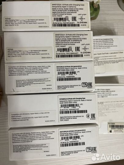 Коробка от airpods