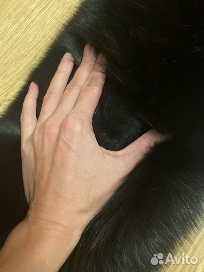 Меховой воротник песец