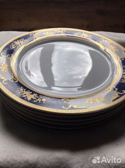 Набор фарфоровой посуды kfz porcelain тарелки