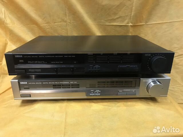 Процессор Yamaha natural sound dsr-100 + dsp-100