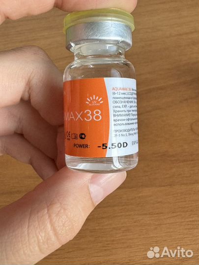 Контактные линзы AquaMax 38 -5,50 / 14.0 / 8.6