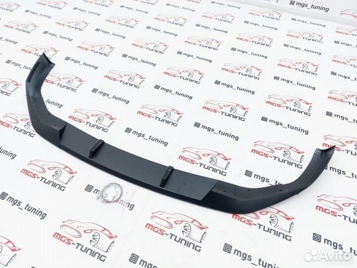 Губа 5-series G30 Рест. M-Perfomance Черный мат