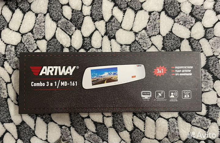 Видеорегистратор зеркало с радар детектором