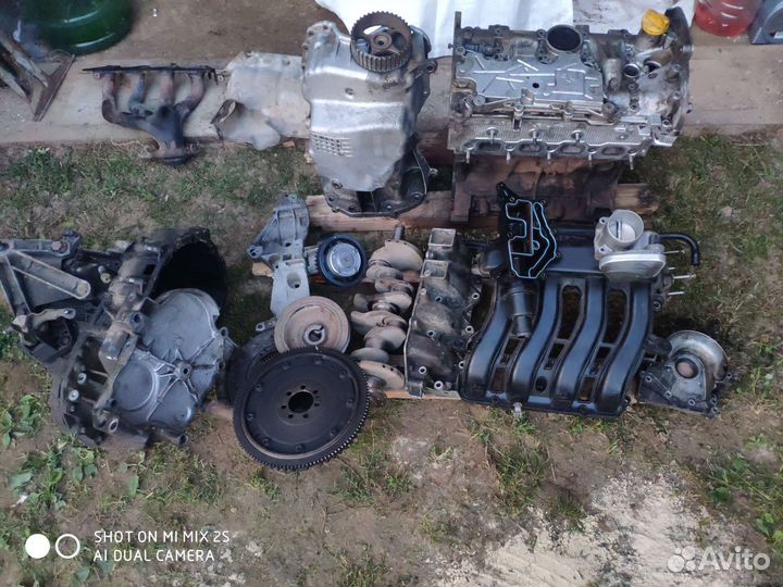 Мотор K4M812 1.6л в разбор Renault Megane 2