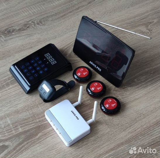 Кнопка вызова медперсонала, персонала, врача, часы