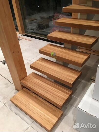 Ступень деревянная