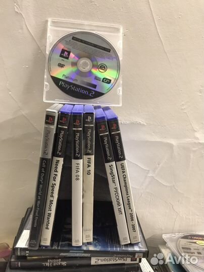 Лицензионные диски playstation 2