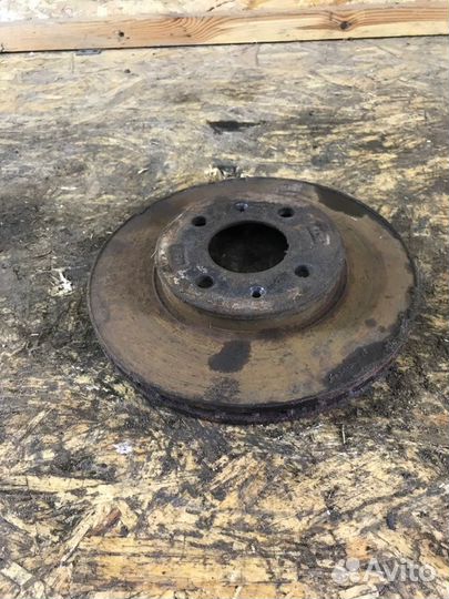 Тормозной диск Hyundai Solaris седан G4FA 2014