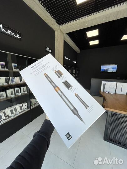 Стайлер Dyson airwrap Long HS05 Nickel/Copper