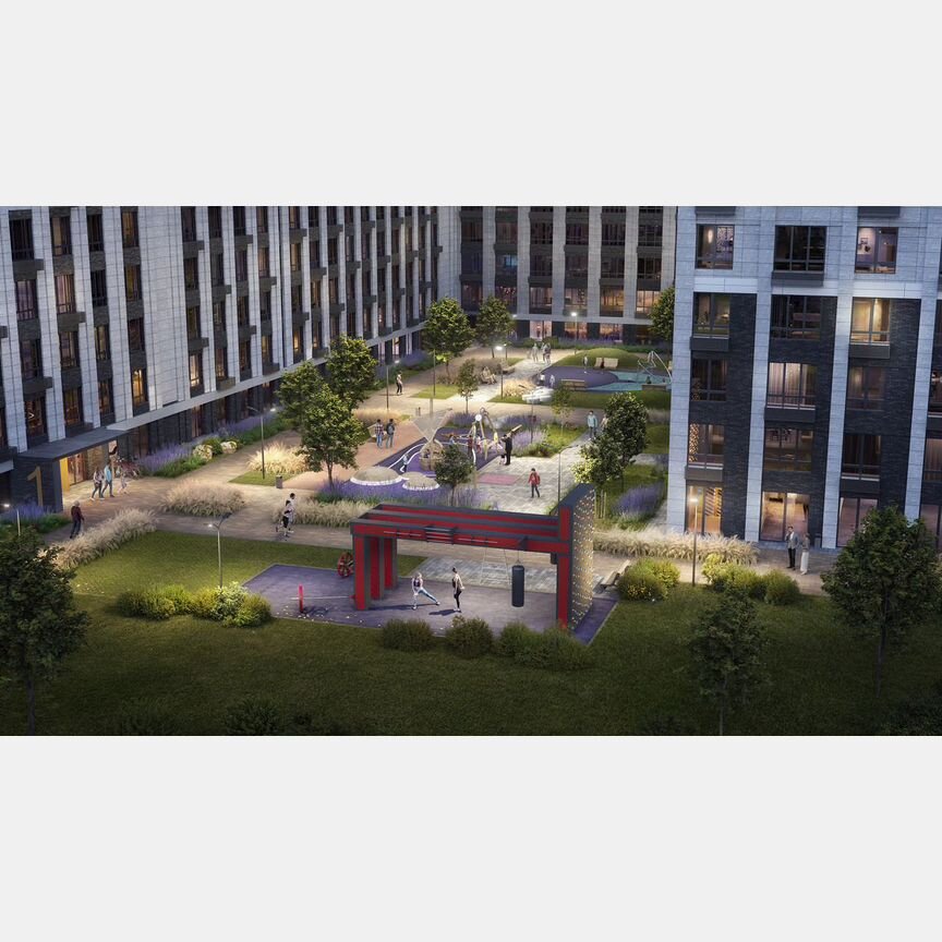 2-к. квартира, 56,6 м², 23/25 эт.