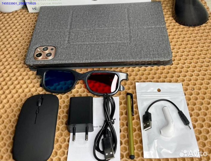 Планшет ноутбук 16/512гб + клавиатура (Арт.99672)