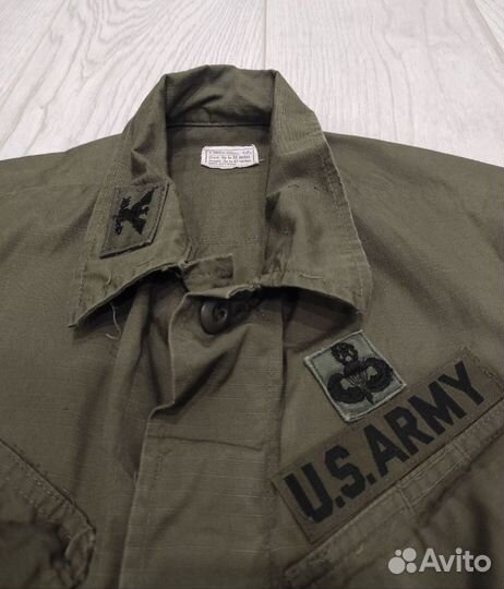 Китель US Army 1970 на Вьетнам OG-107 XSmall Short