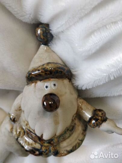 Дед мороз керамика