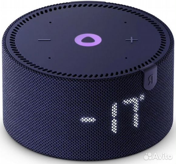 Умная колонка Яндекс Новая Станция Мини (с часами)