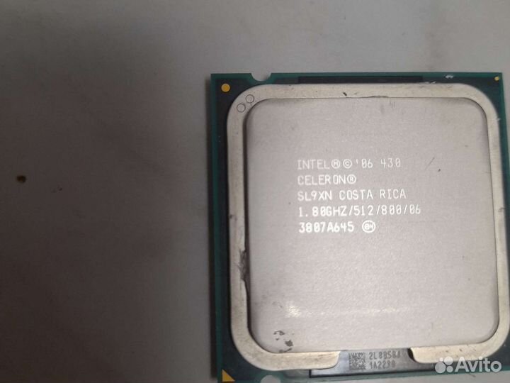 Процессор Intel Celeron sl9xn 1.8ghz