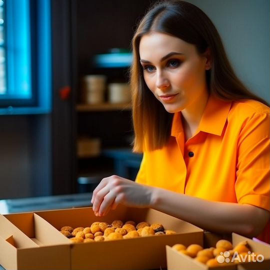 Упаковщица / к на производство печенья