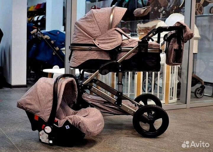 Коляска Luxmom 555 