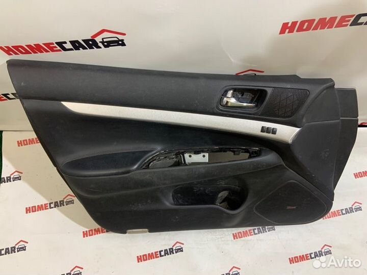 Обшивка двери передняя левая Infiniti G37