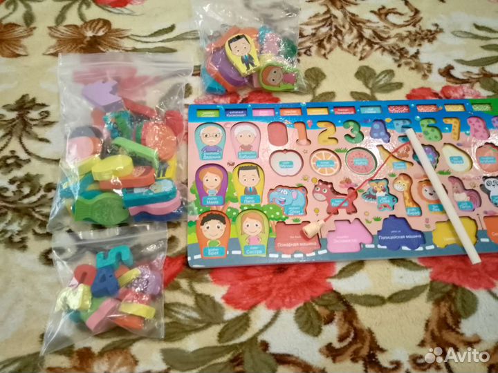 Детские развивающие игрушки от 1 года